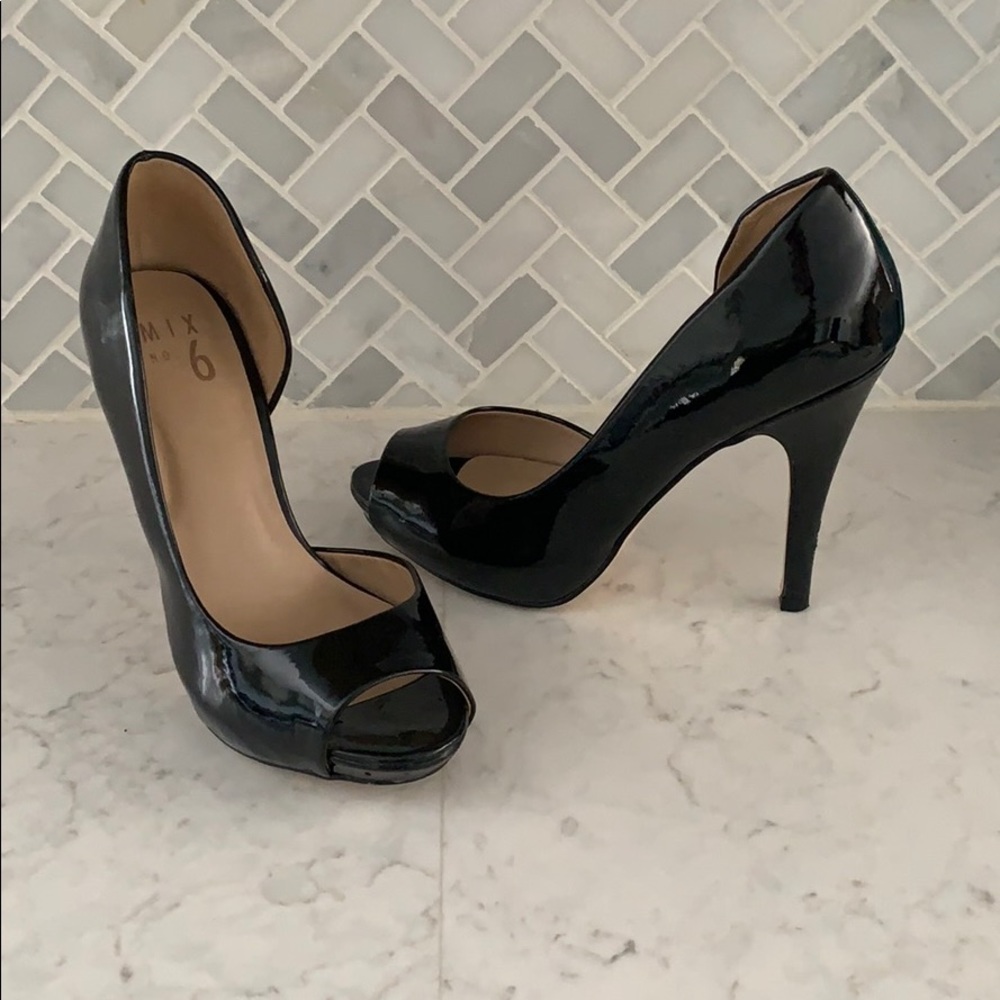 Black stilettos